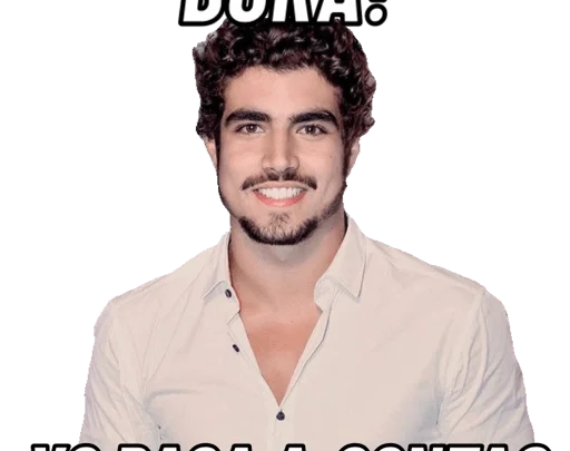 Figurinhas Caio Castro para whatsapp