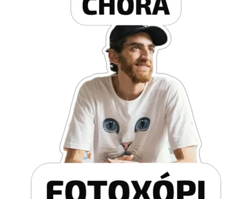 Figurinhas Filipe Grimaldi para whatsapp