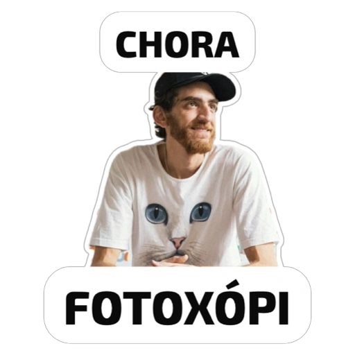 Figurinhas Filipe Grimaldi para whatsapp