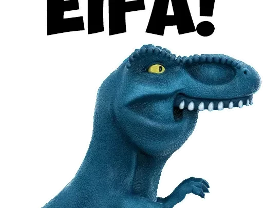Figurinhas Dinofauro para whatsapp