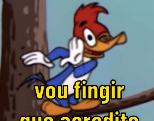 Figurinhas Pica Pau para whatsapp