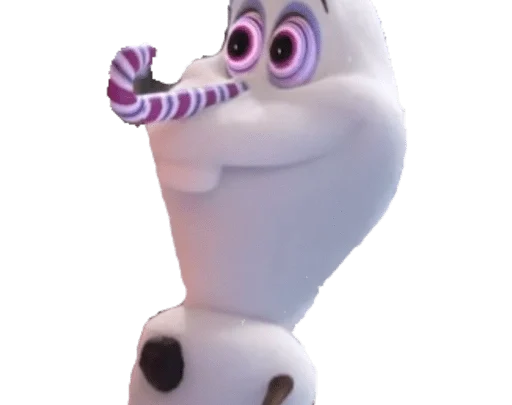 Figurinhas Olaf para whatsapp