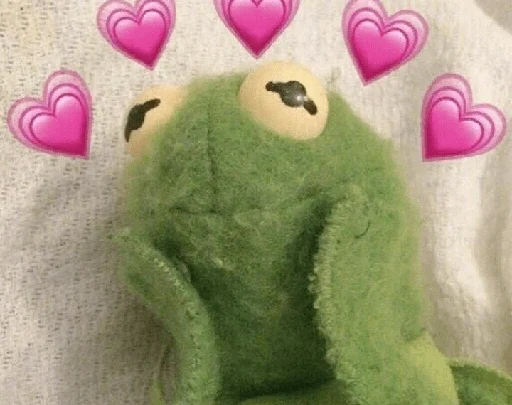 Figurinhas Kermit apaixonado para whatsapp