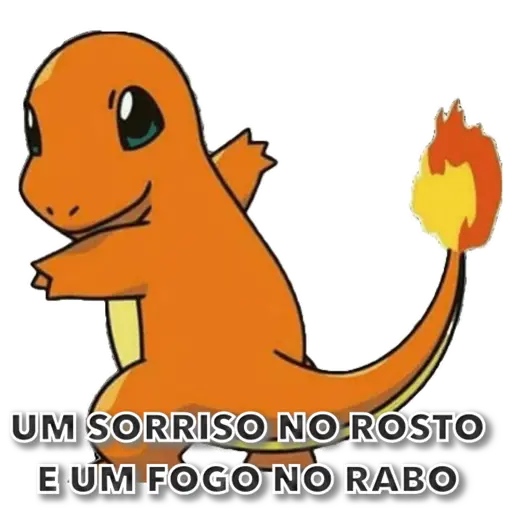 Figurinhas Charmander para whatsapp