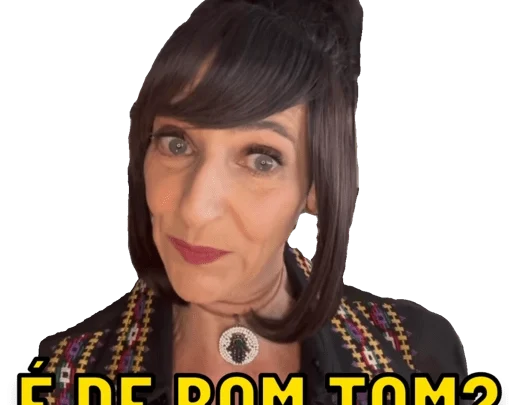 Figurinhas Keila Mellman para whatsapp