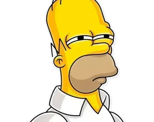 Figurinhas Desenhos Simpsons para whatsapp!