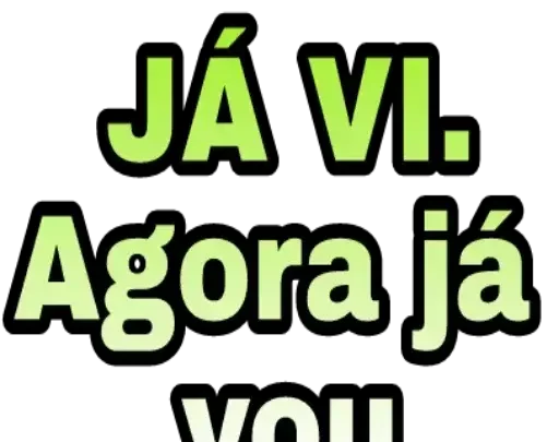 Figurinhas Ja vi para whatsapp
