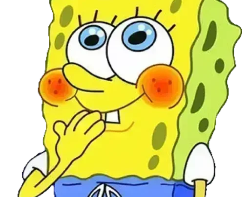 Figurinhas Bob Esponja para whatsapp